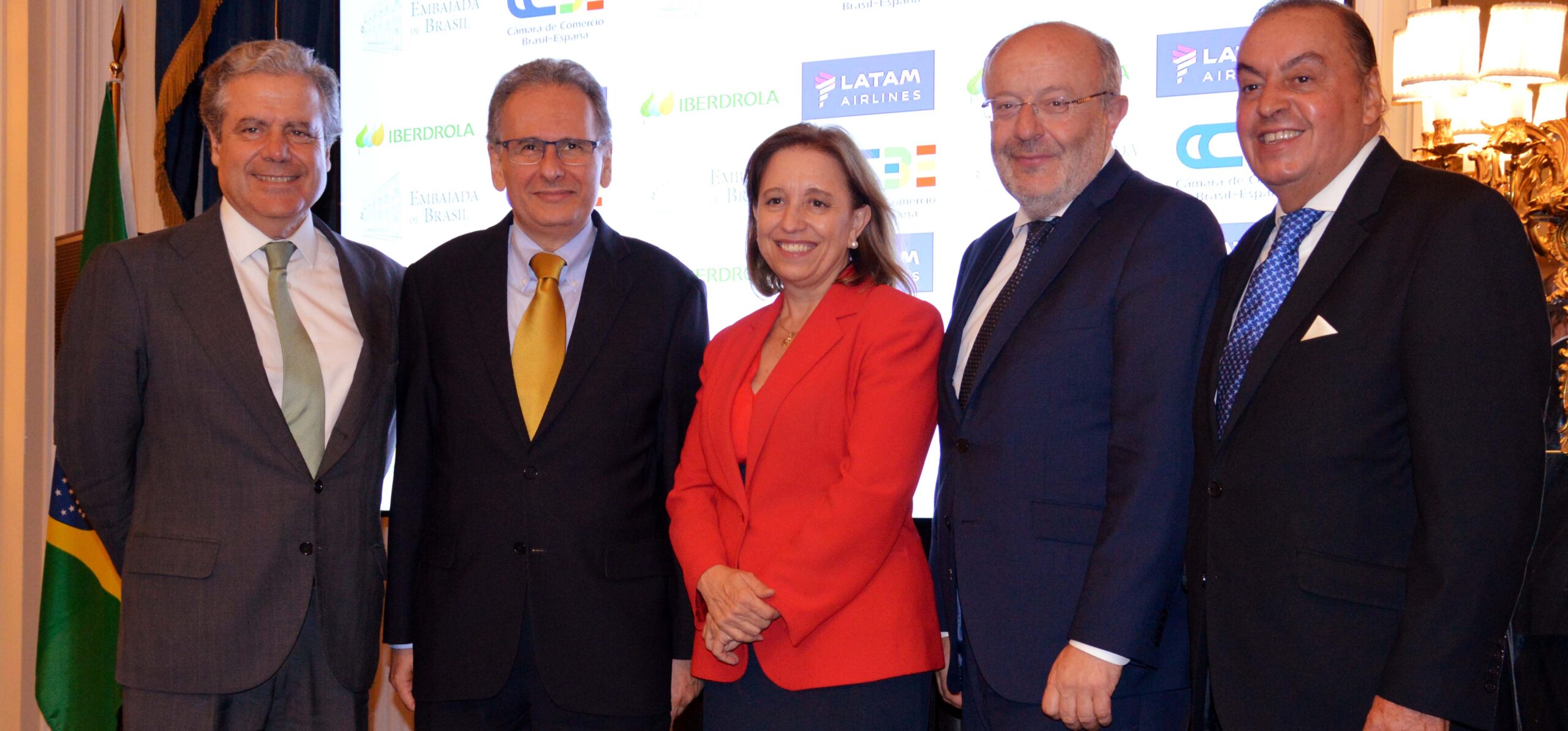 La Cámara de Brasil reúne a la comunidad empresarial  hispano-brasileña en su cena anual