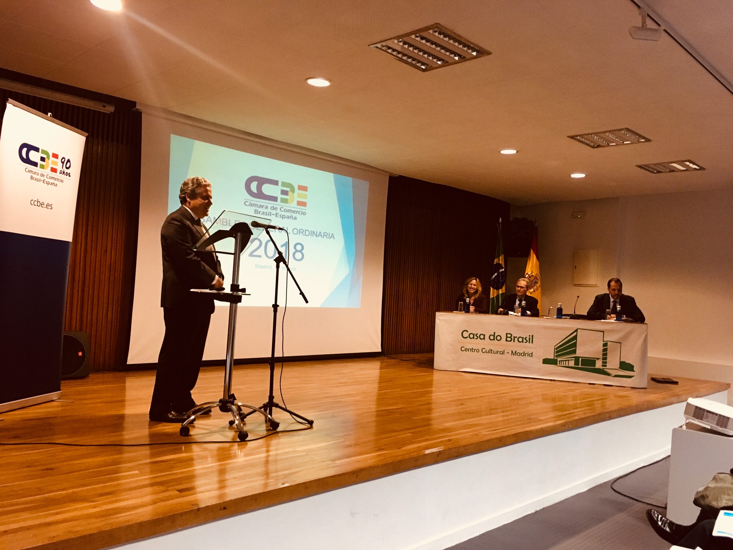 José Gasset, reelegido presidente de la Cámara de Comercio Brasil-España