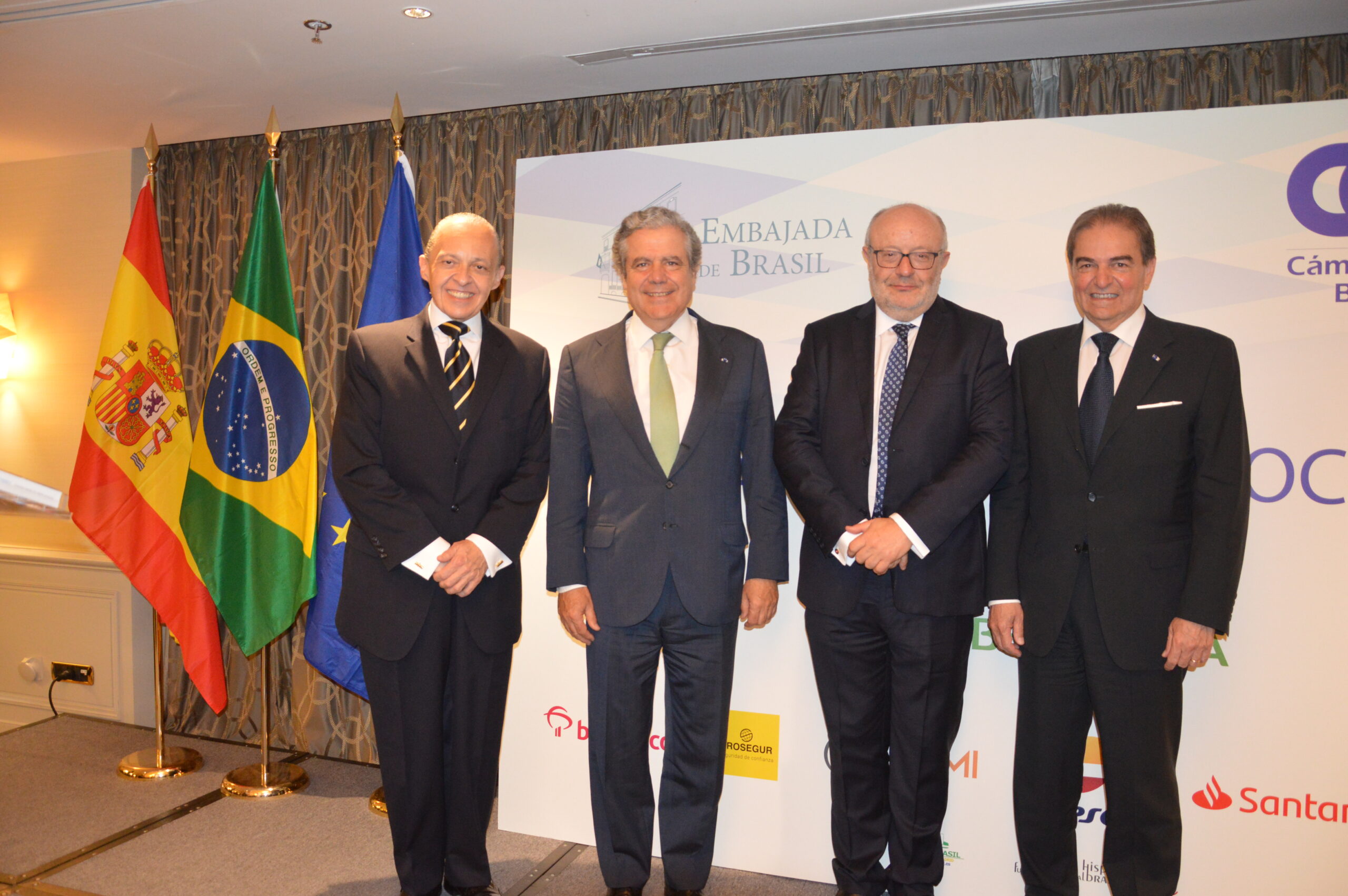 LA CÁMARA DE COMERCIO BRASIL-ESPAÑA REÚNE A MÁS DE 130 EMPRESARIOS EN SU TRADICIONAL CENA ANUAL