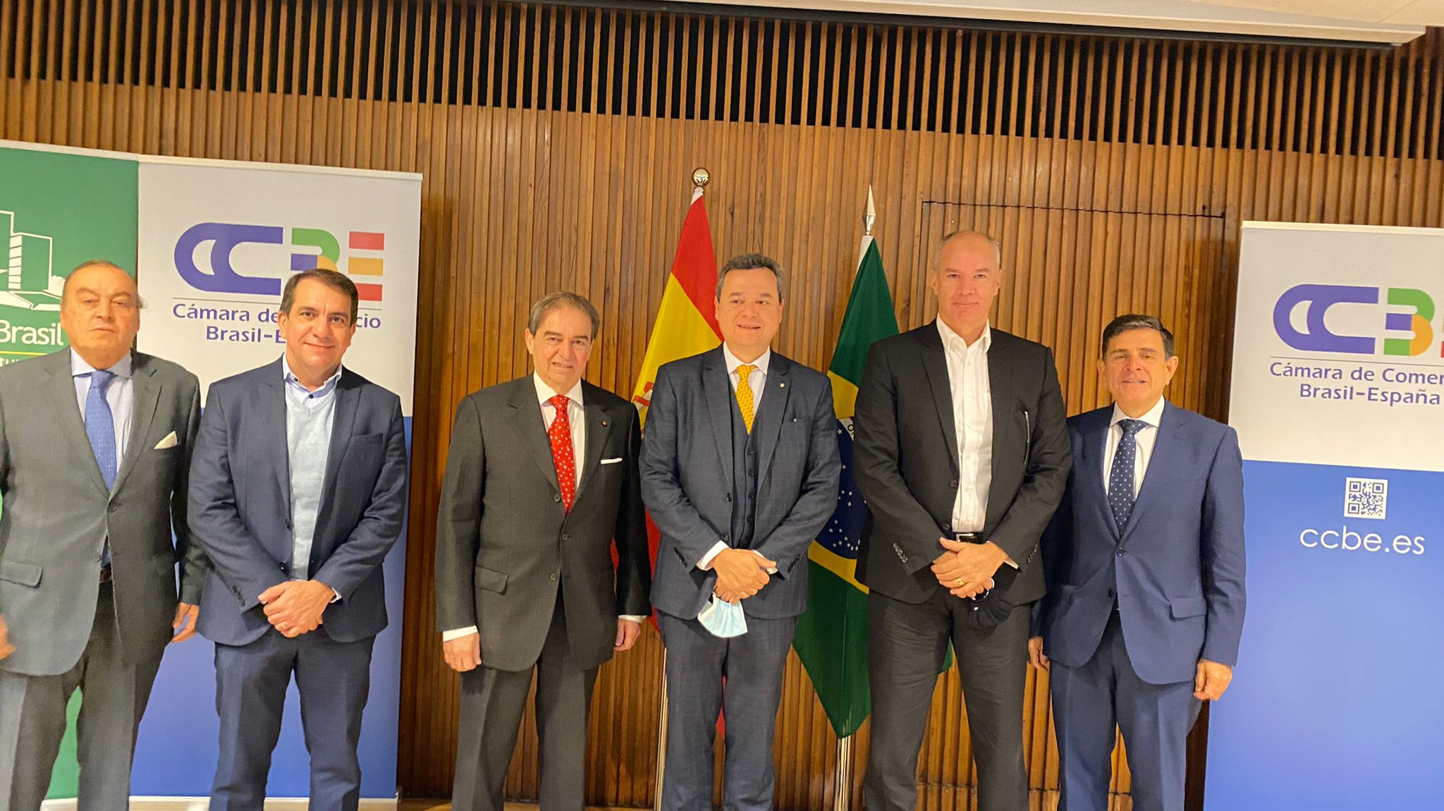 Encuentro con el presidente del Banco do Brasil, Sr. Fausto de Andrade Ribeiro