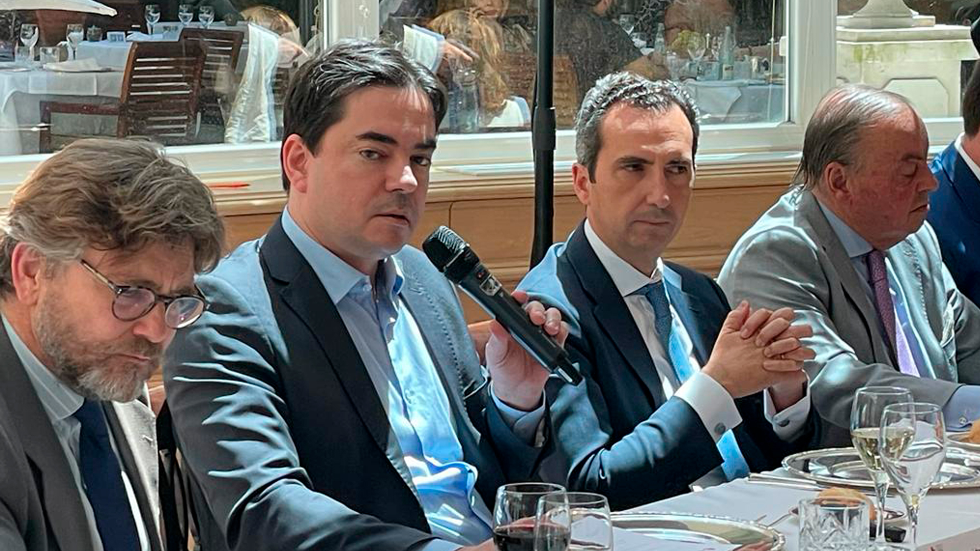 Almuerzo de trabajo con el BNDES