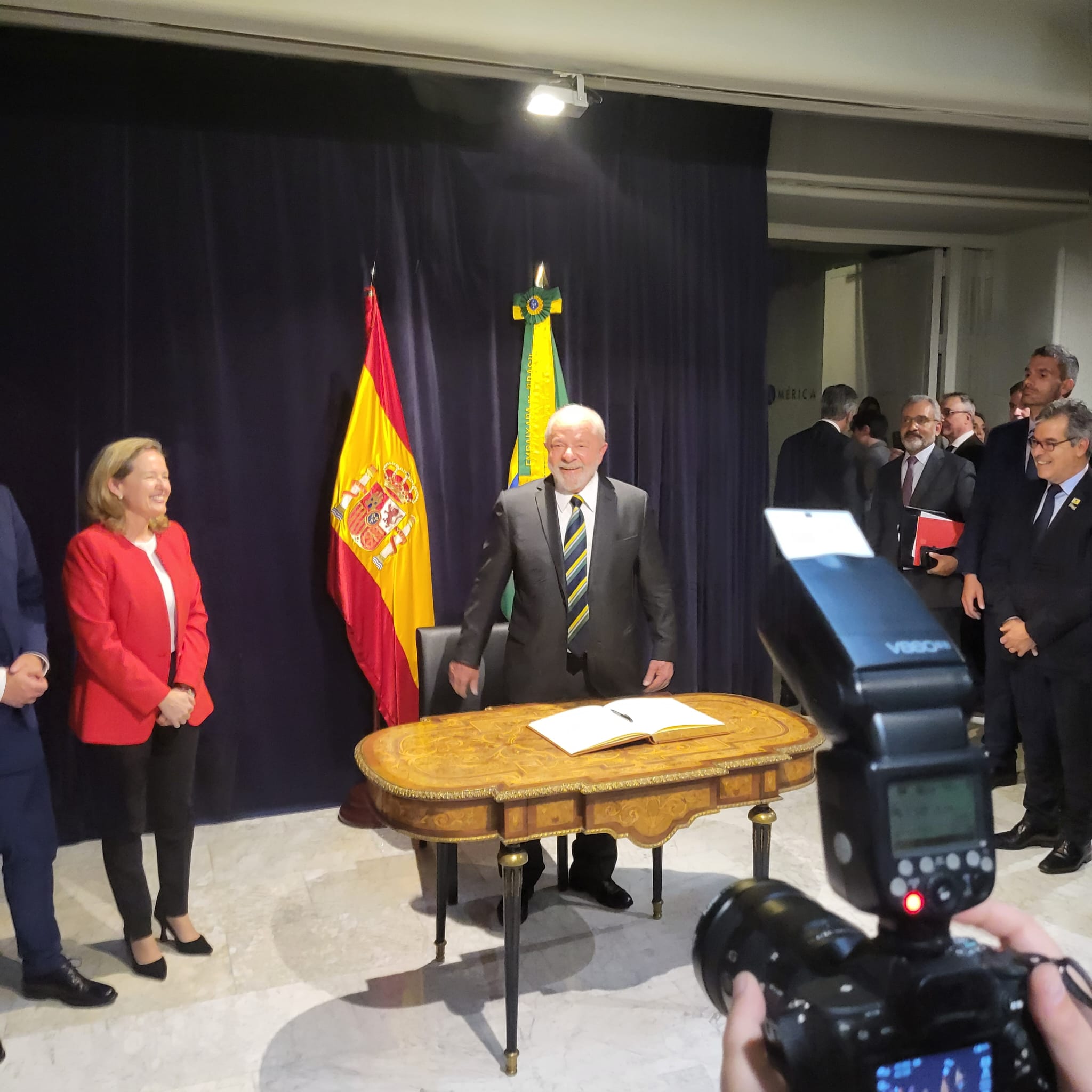 LA CCBE PARTICIPA EN UN ENCUENTRO EMPRESARIAL BRASIL-ESPAÑA CON MOTIVO DE LA VISITA DE INÁCIO LULA DA SILVA, PRESIDENTE DE BRASIL 