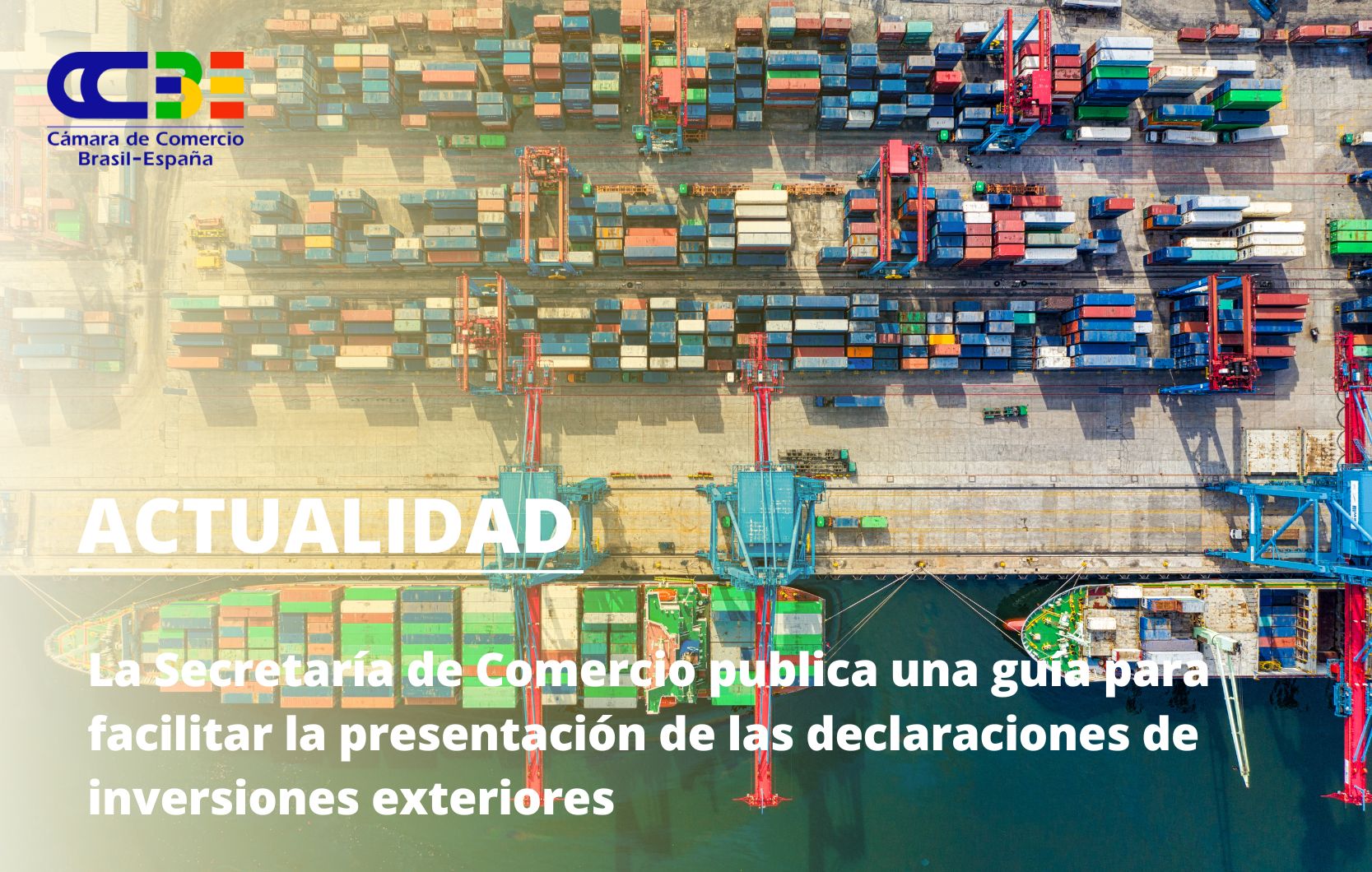 Comercio lanza una guía explicativa para la presentación de las declaraciones de inversiones exteriores