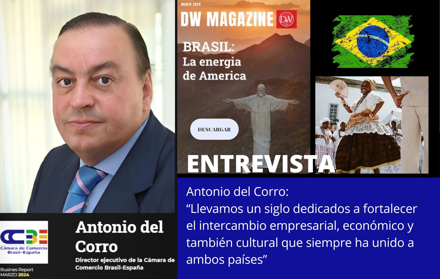 Antonio del Corro: “Llevamos un siglo dedicados a fortalecer el intercambio empresarial, económico y también cultural que siempre ha unido a ambos países”