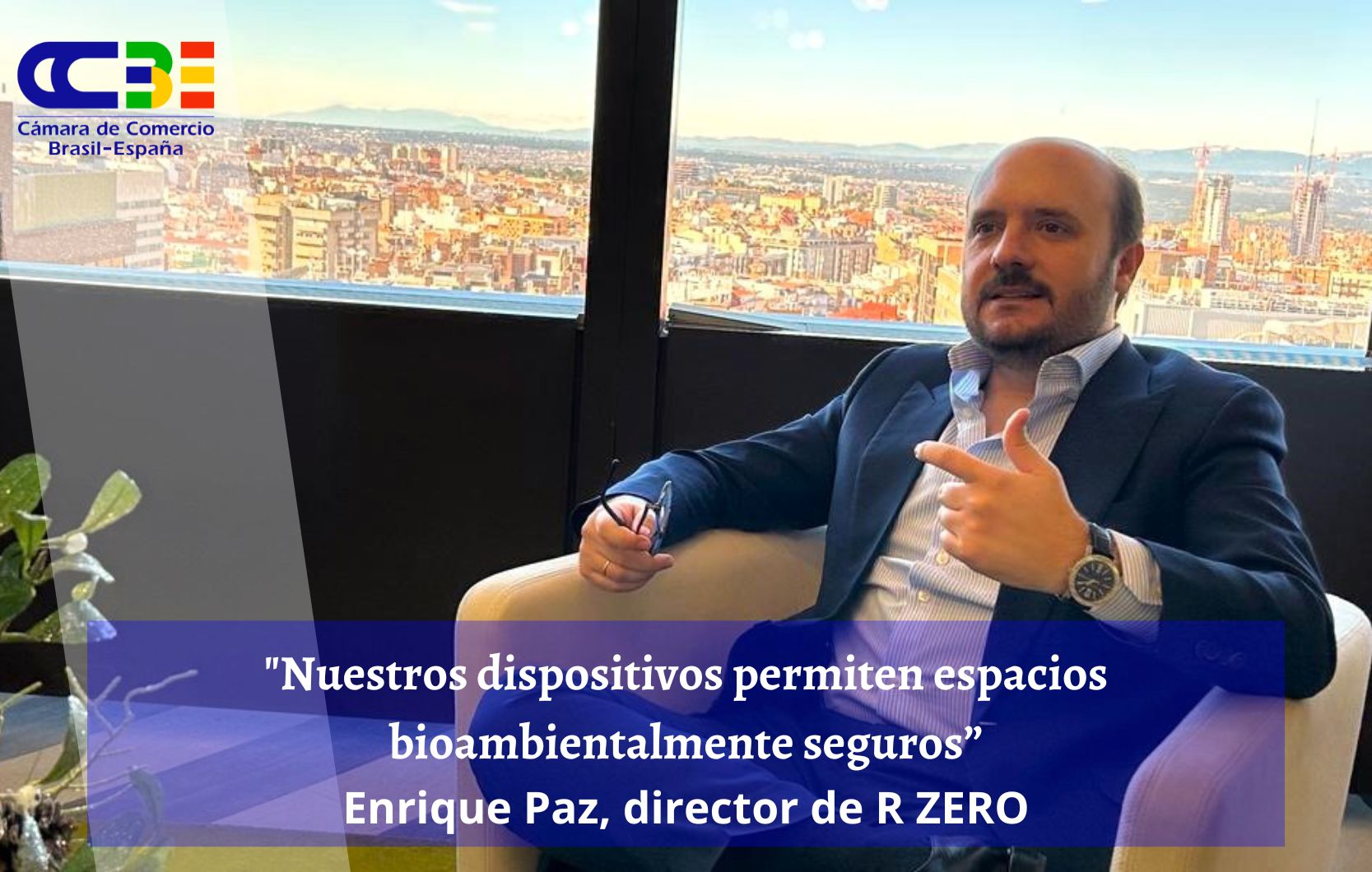 «RZERO nace para cubrir una necesidad, que es la bioseguridad en los espacios que compartimos»