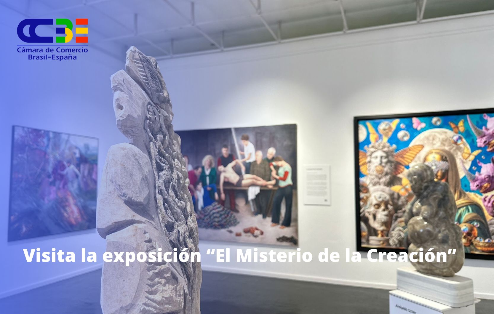 Exposición «El Misterio de la Creación» abre sus puertas en Casa do Brasil
