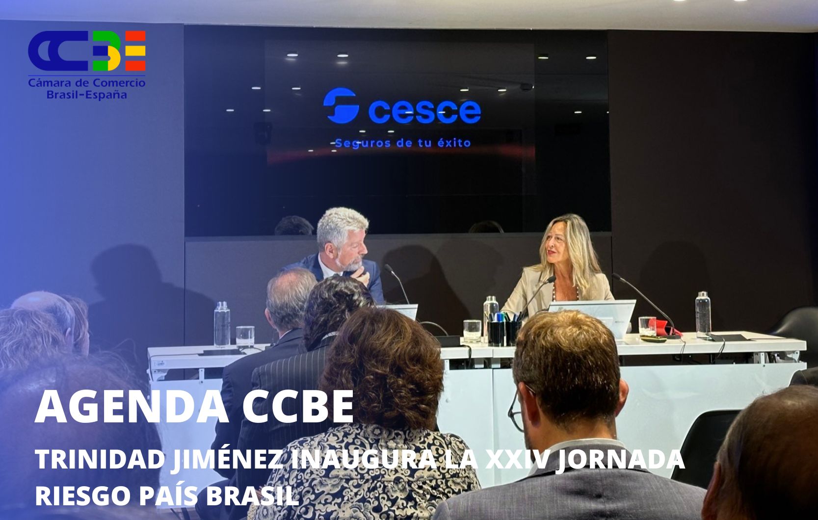 Trinidad Jiménez inaugura la XXIV Jornada Riesgo País: Brasil