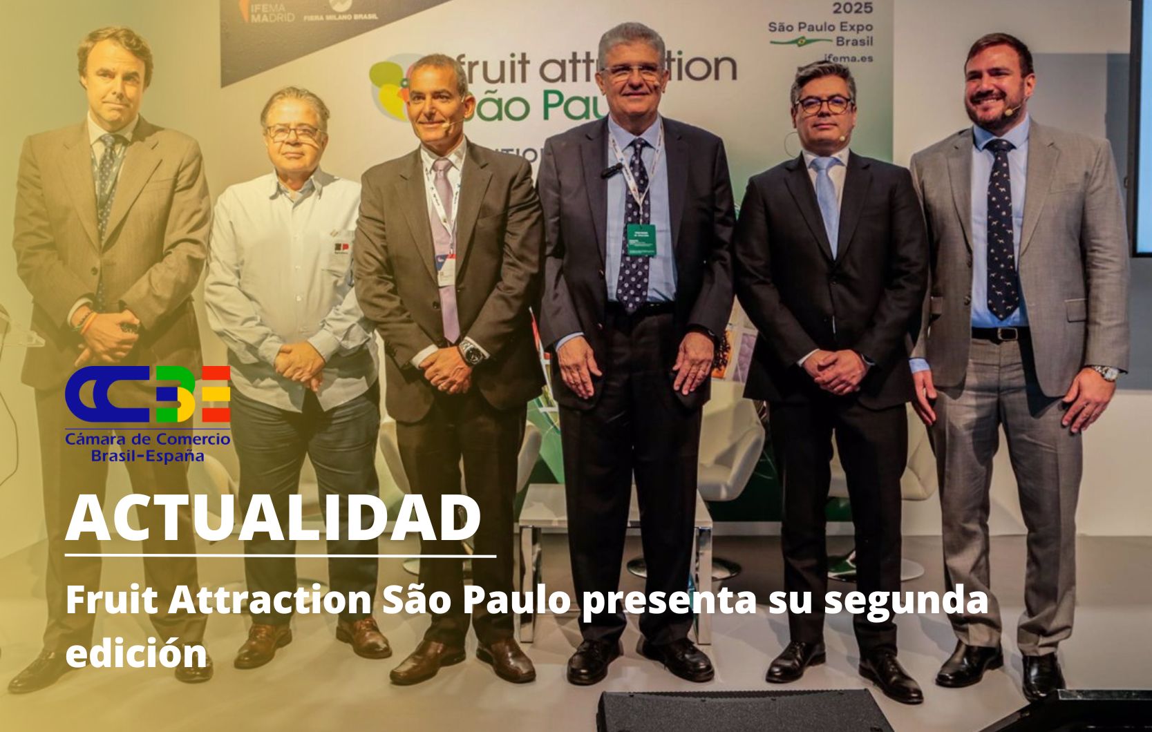 La Feria Internacional de Frutas y Hortalizas volverá a celebrará su II edición en São Paulo en marzo de 2025