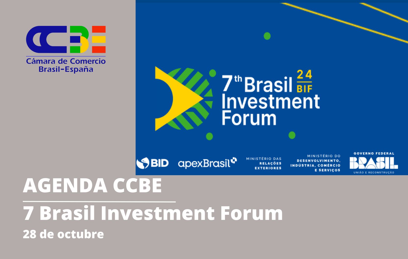 Foro de Inversiones de Brasil – BIF 2024: Conectándolo con las oportunidades de la economía más grande de América Latina