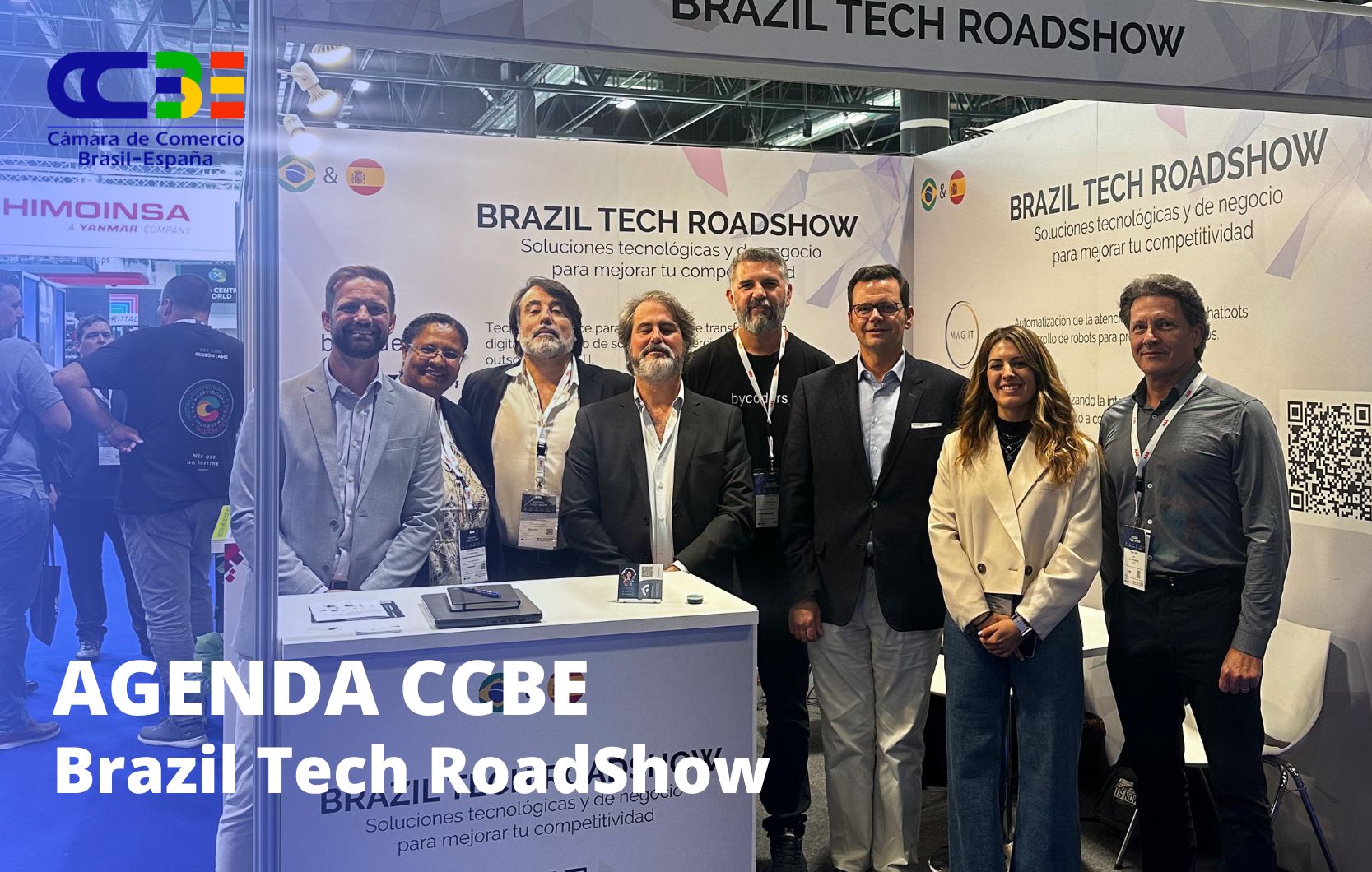 La CCBE abre las puertas de nuestro país a una decena de empresas brasileñas