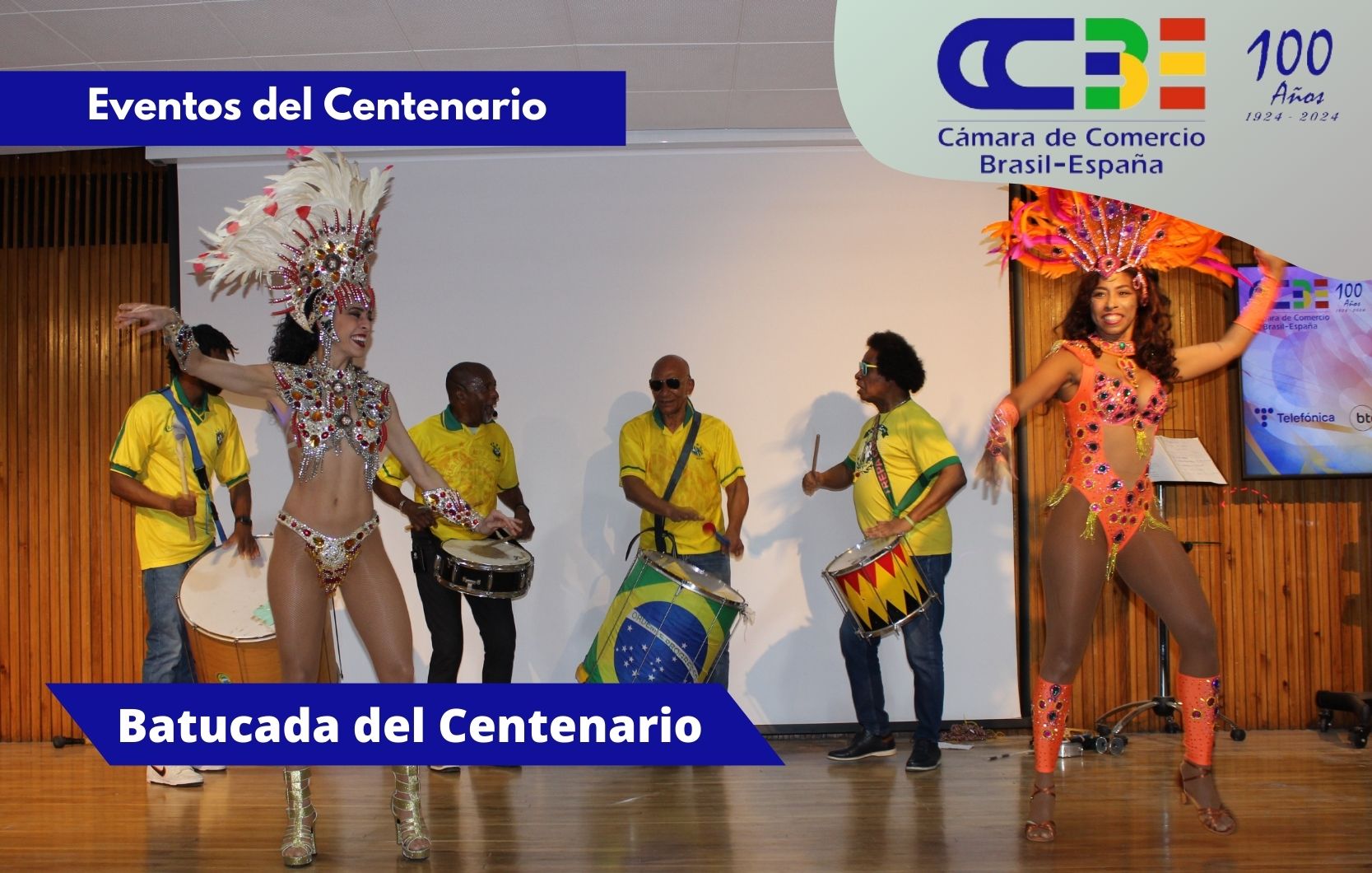 La CCBE pone el broche de oro a su centenario con una gran batucada