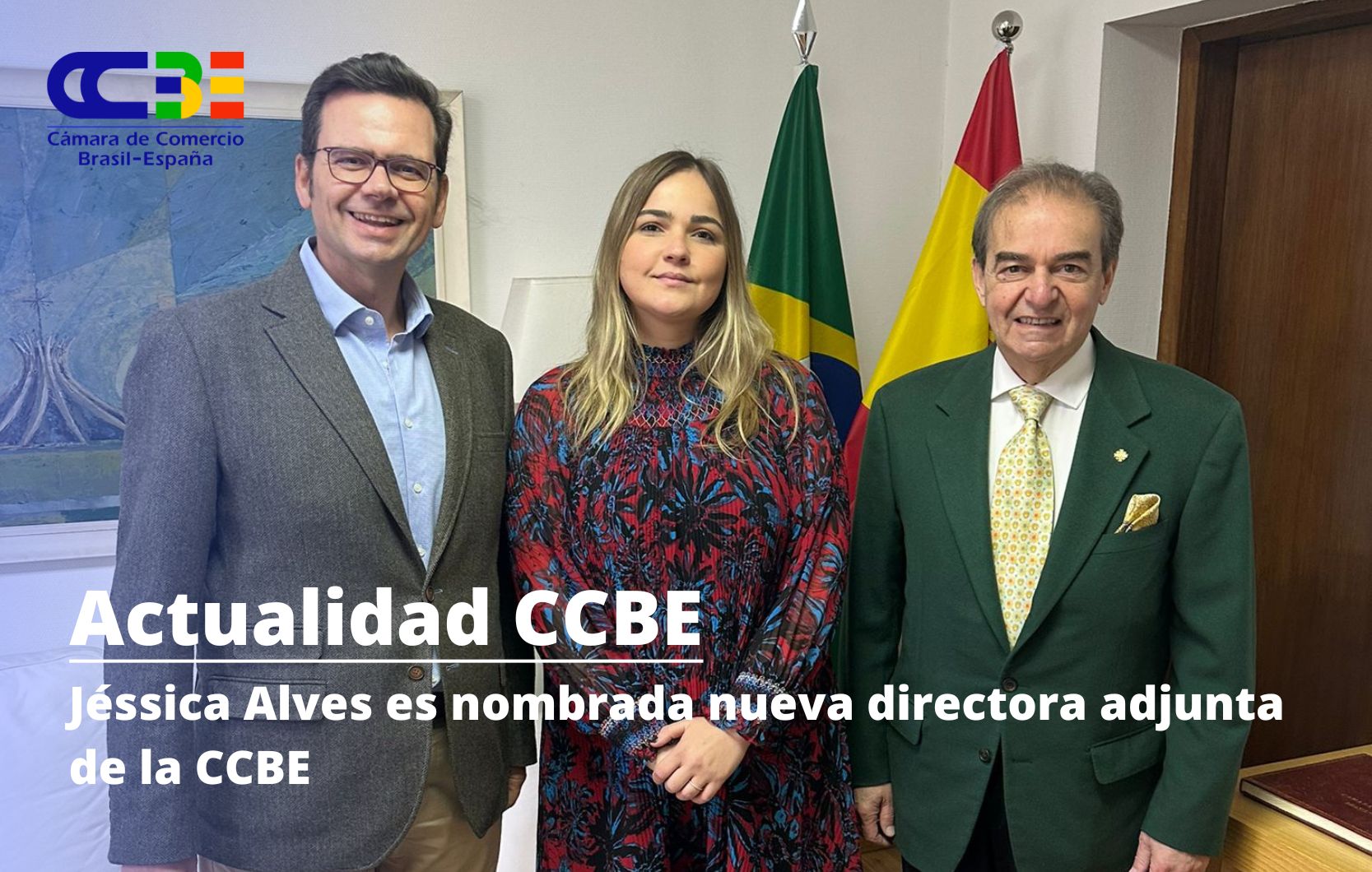 Jéssica Alves es nombrada adjunta a la dirección de la CCBE