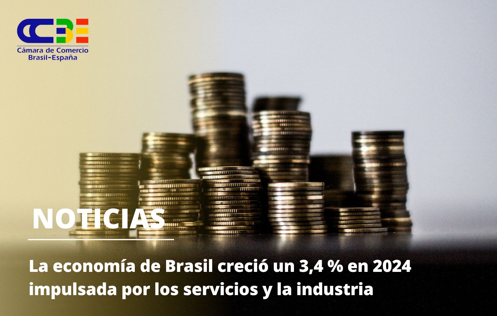 La economía de Brasil creció un 3,4 % en 2024 impulsada por los servicios y la industria