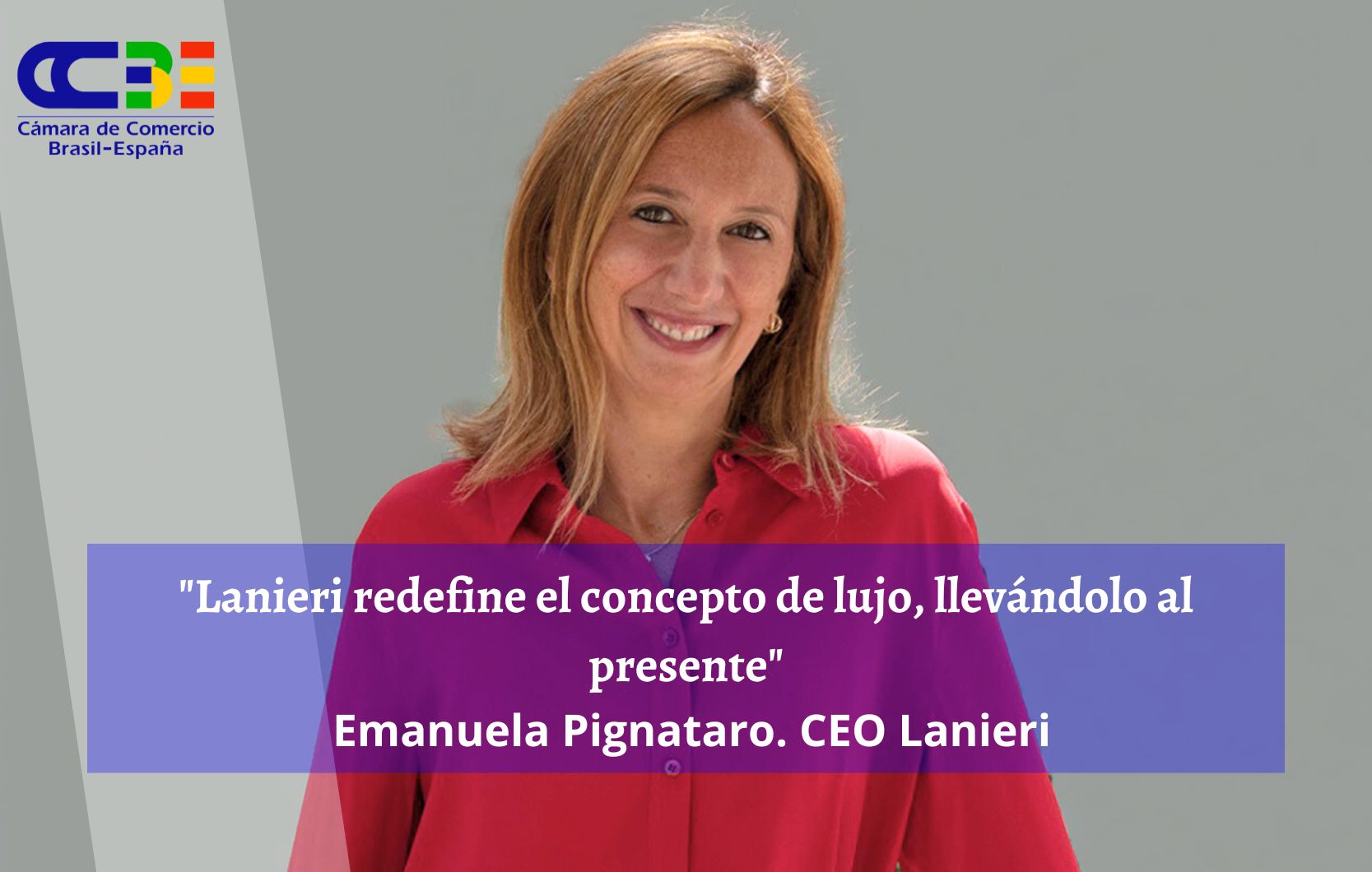 «Lanieri no ofrece solo trajes, sino una nueva manera de vivir la elegancia»