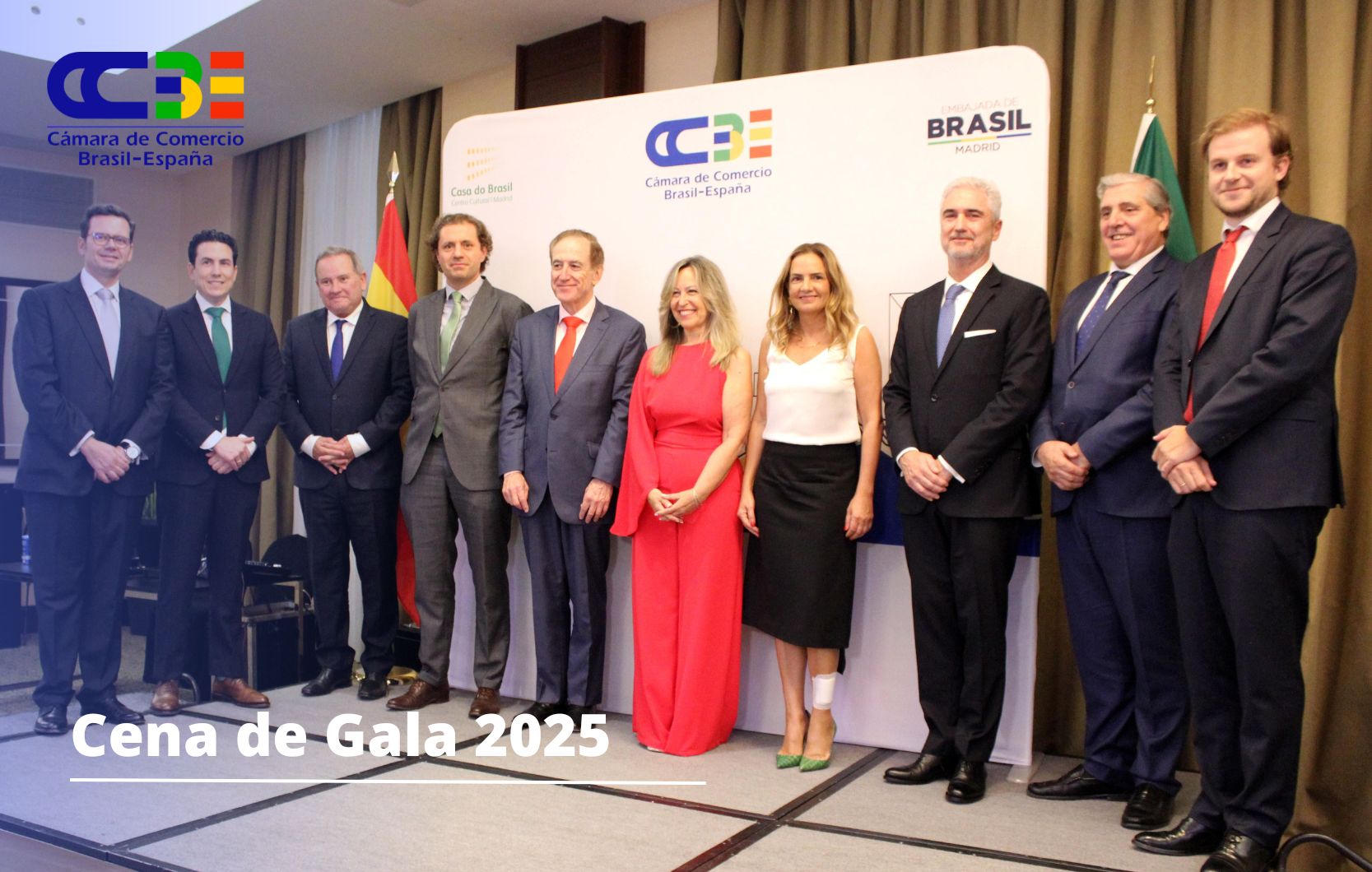 Las empresas españolas y brasileñas se reúnen en la cena anual de la CCBE