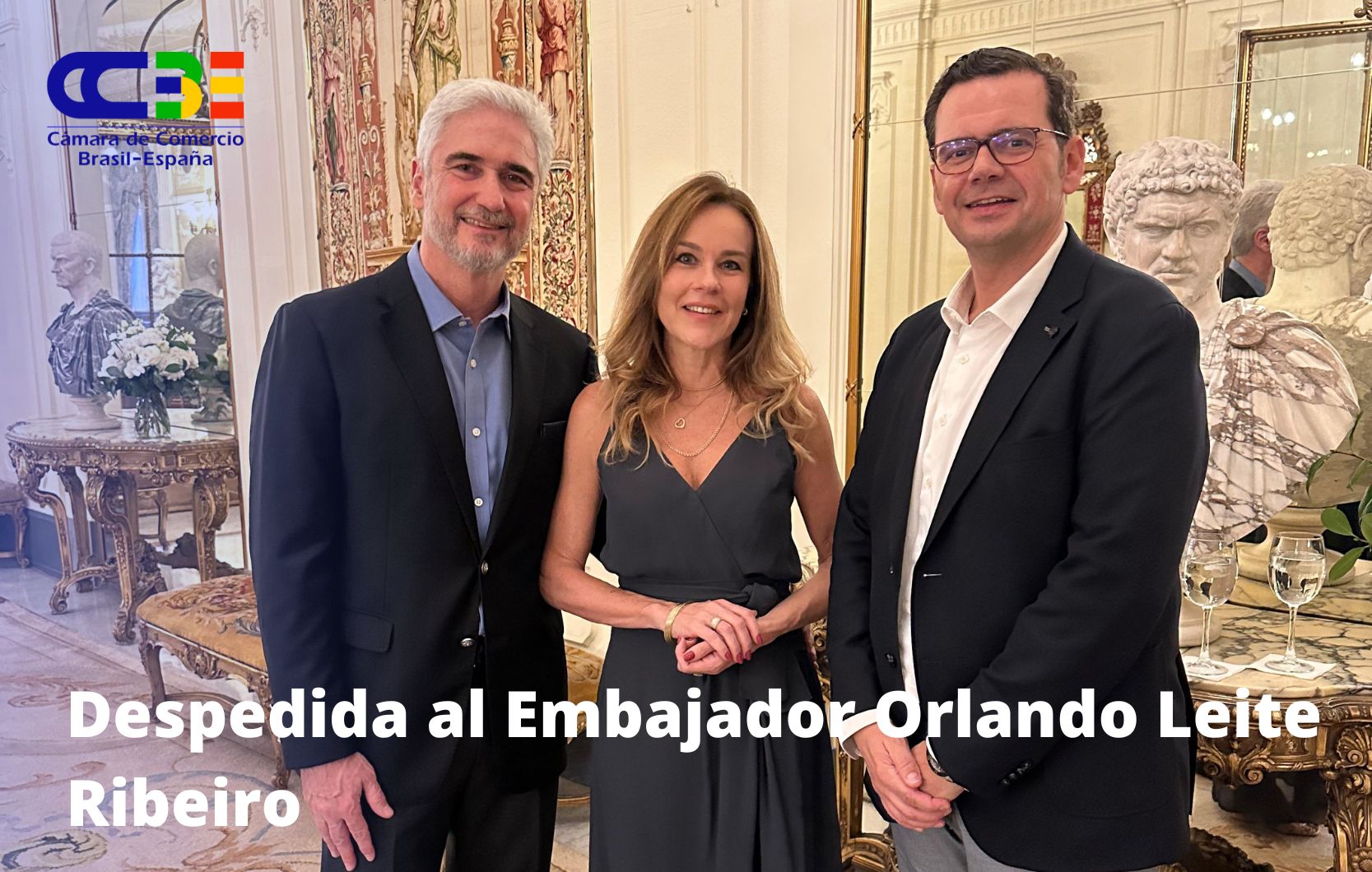 La CCBE asiste a la despedida del Embajador de Brasil en España