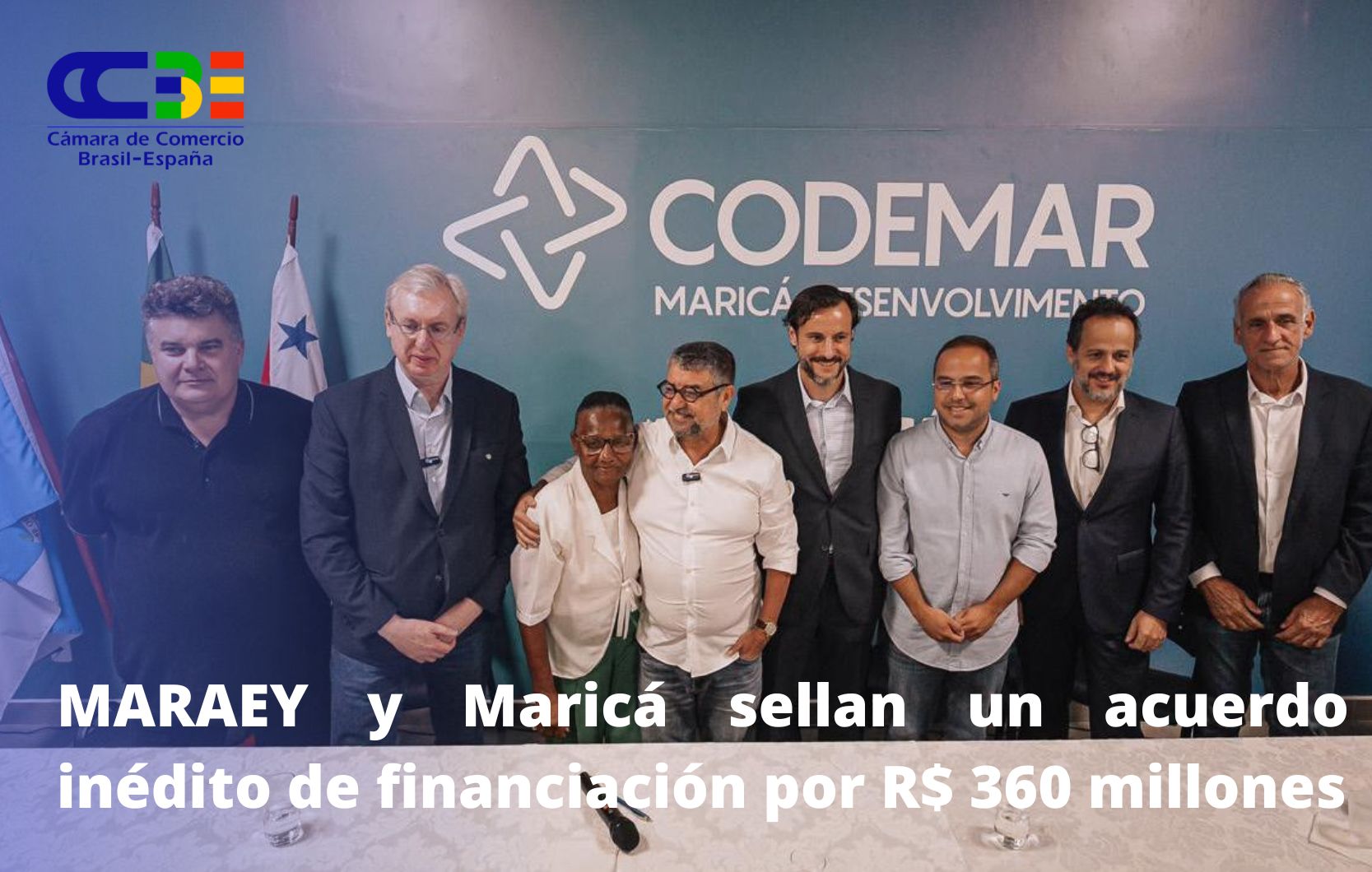MARAEY y Maricá sellan un acuerdo inéditode financiación por R$ 360 millones