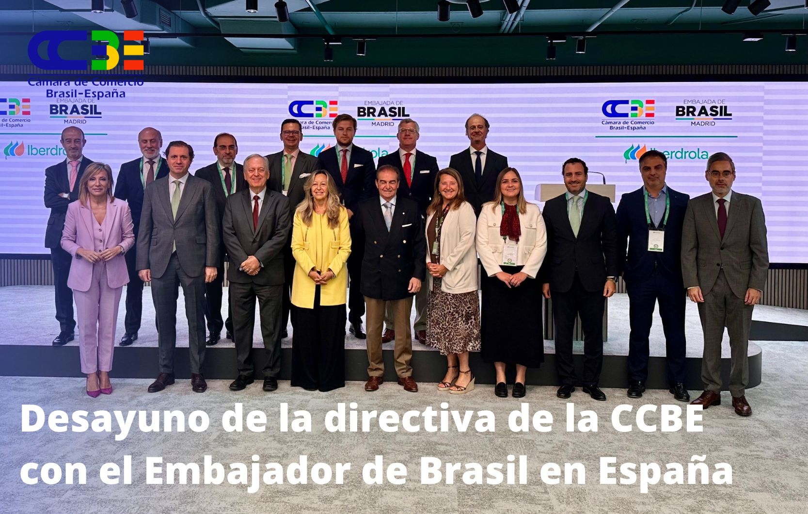 Desayuno de trabajo con el Embajador de Brasil en España