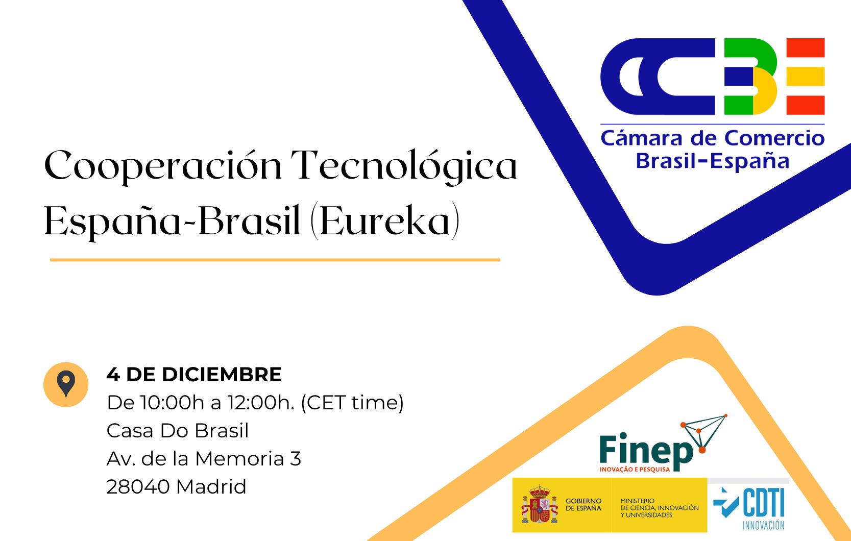 Cooperación Tecnológica España-Brasil (Eureka)