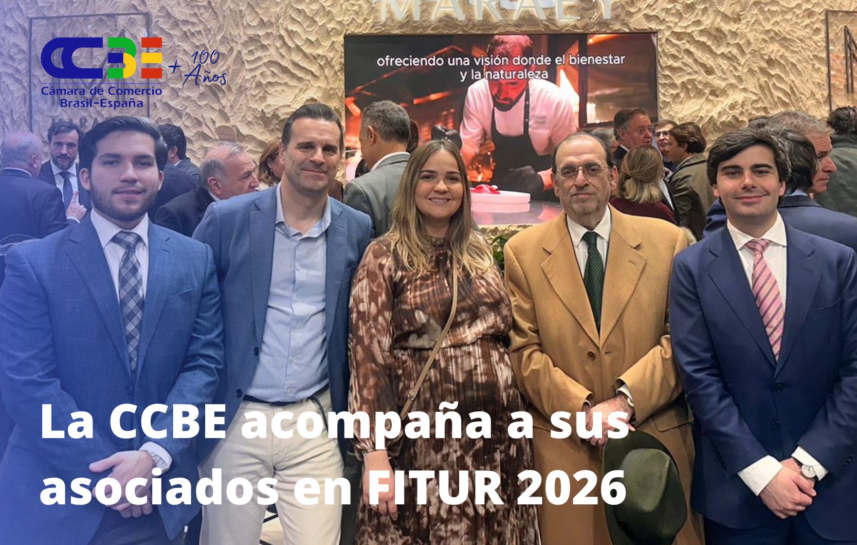 La CCBE acompaña a sus socios en FITUR 2026