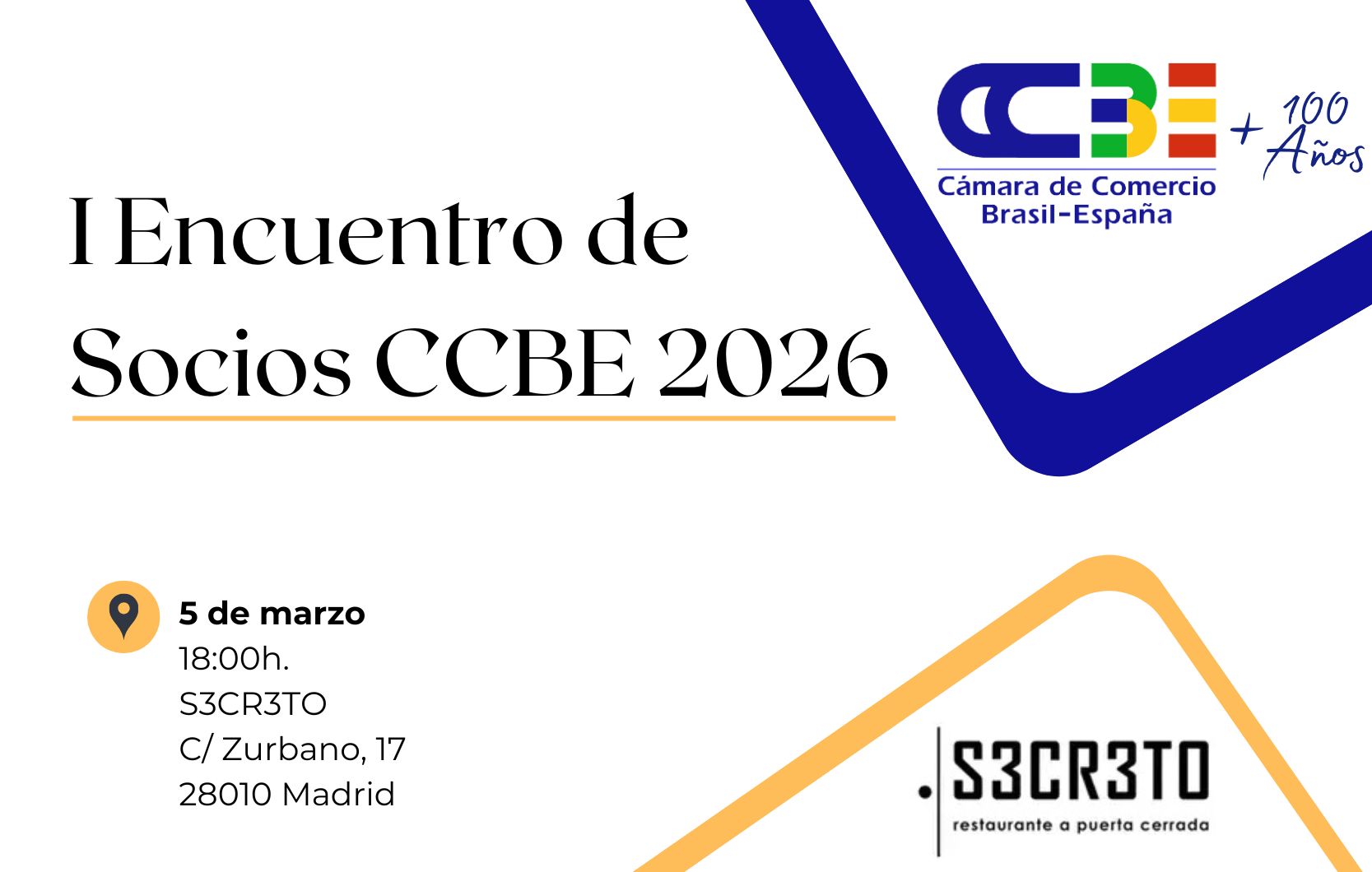 I Encuentro de Socios CCBE 2026